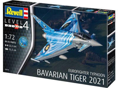 Revell 03818 Eurofighter Typhoon Bavarian Tiger 2021 (1:72)