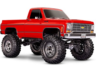 Traxxas TRX-4 Chevrolet K10 1979 TQi 1:10 RTR červený
