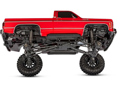 Traxxas TRX-4 Chevrolet K10 1979 TQi 1:10 RTR červený