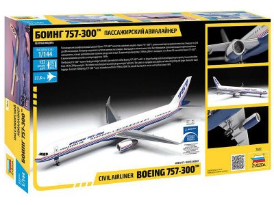 Zvezda 7041 Boeing 757-300 (1:144)