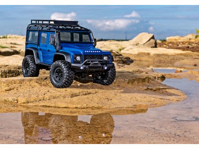 Traxxas TRX-4M Land Rover Defender 1:18 RTR modrý