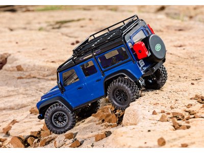 Traxxas TRX-4M Land Rover Defender 1:18 RTR modrý