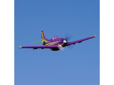 E-flite P-51D Voodoo 0.44m SAFE Select BNF Basic