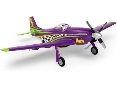 E-flite P-51D Voodoo 0.44m SAFE Select BNF Basic