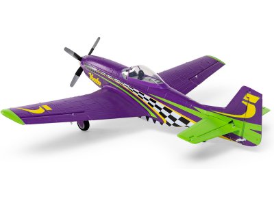 E-flite P-51D Voodoo 0.44m SAFE Select BNF Basic