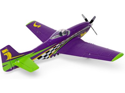 E-flite P-51D Voodoo 0.44m SAFE Select BNF Basic