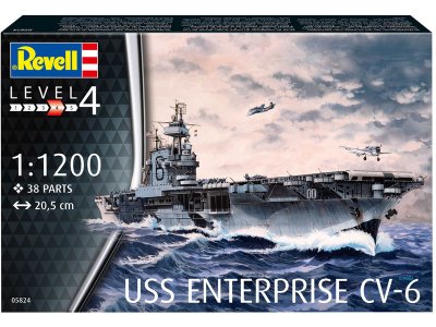 Revell 05824 USS Enterprise (1:1200)