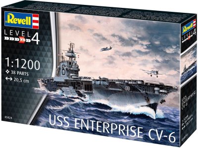 Revell 05824 USS Enterprise (1:1200)