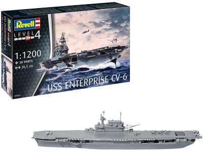 Revell 05824 USS Enterprise (1:1200)