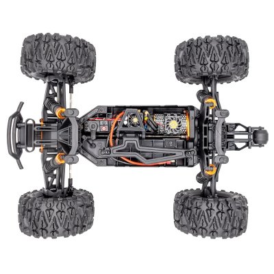 ROGUE TERRA RTR Brushless Monster Truck 4WD, zelená verze