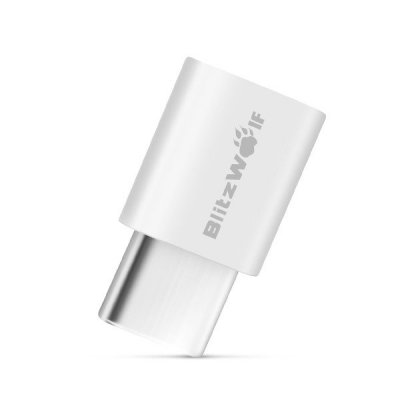 BlitzWolf Adaptér USB-C do Micro USB 2 ks (bílý) (BW-A2)