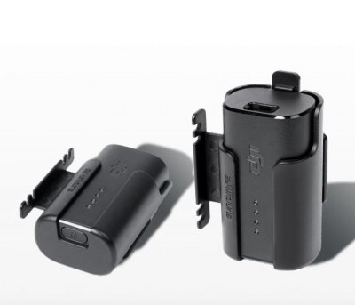 DJI FPV - Držák aku s držák kabelu