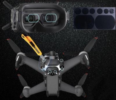 DJI FPV komba - Ochranná sada displeje
