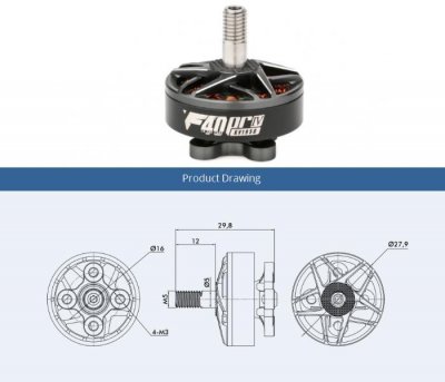 T-motor F40 Pro IV FPV Racing Motor (KV2400)