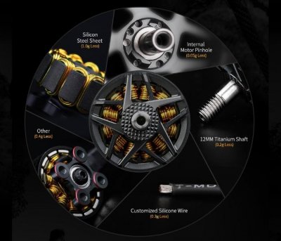 T-motor F60 Pro IV FPV Racing Motor (KV1750)