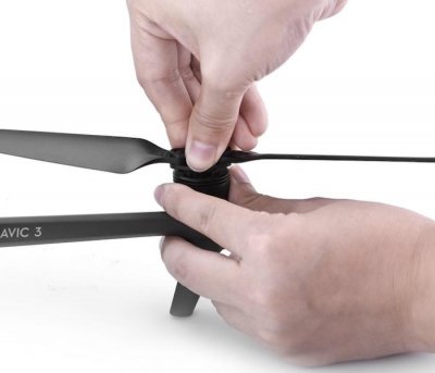 Mavic 3 - Vrtule Low-Noise - pár (Orange tips)