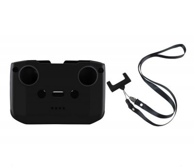 DJI RC-N1 - Silikonová ochrana vysílače + popruh vysílače (Black)