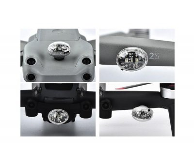 Barevné LED stroboskopické světlo pro drony (2ks)