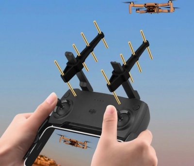 2.4GHz Ya-gi Antenna Signal Booster (Black)