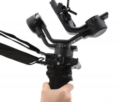 DJI Ronin-S/SC/ RS/RSC 2 - Popruh na krk pro DJI Ronin-S + adaptér z hliníkové slitiny