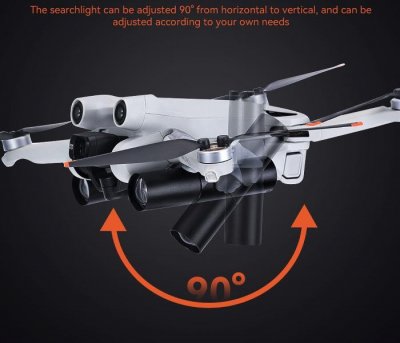 DJI MINI 3 Pro - LED světlomet (2 světla) s skládací podvozek (vč Aku)