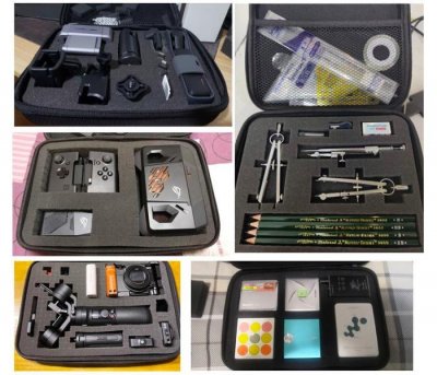 Velký DIY nylonové přepravní pouzdro