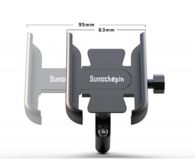Aluminum Alloy Smartphone Bracket (Black)