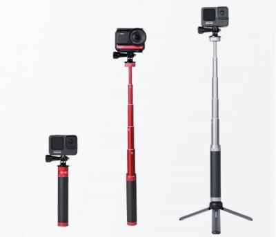 Osmo - Prodlužovací tyč z hliníkové slitiny (66cm) (Red)