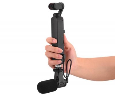Microphone for DJI Pocket 2 (Do-It-All Handle) (Type 2)