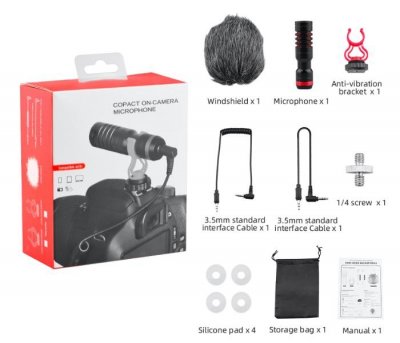 Microphone for DJI Pocket 2 (Do-It-All Handle) (Type 3)