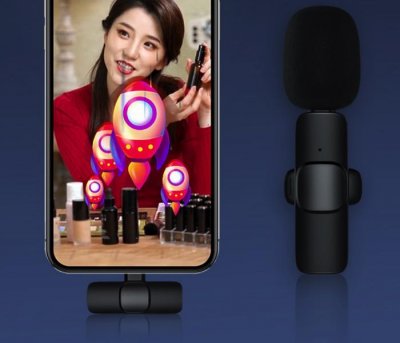 Type-C Lavalier Wireless Microphone (vč. Aku)