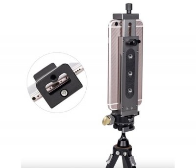 Osmo - CNC slitina hliníku tablet držák (černá)