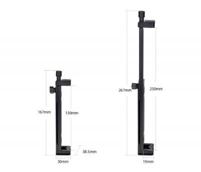 Osmo - CNC slitina hliníku tablet držák (černá)