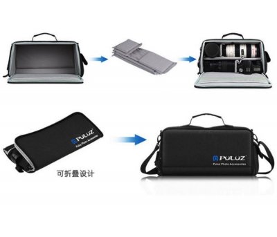 DIY Polyesterová brašna na fotoaparát přes rameno