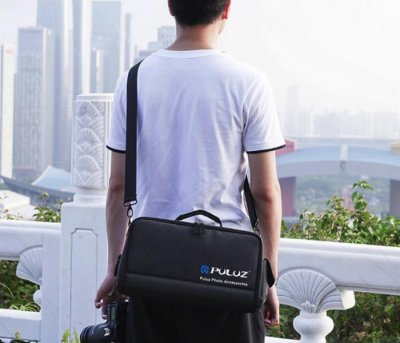 DIY Polyesterová brašna na fotoaparát přes rameno