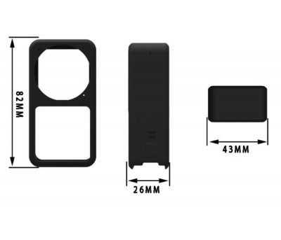 Silikonový obal (Černá) pro DJI Action 2