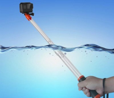 Voděodolný prodlužovací tyč pro Action Cameras