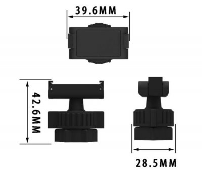 Flexible magnetický adaptér pro DJI Action 2 (Type 1)