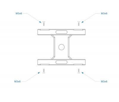 Robomaster S1 - výztuha přední části