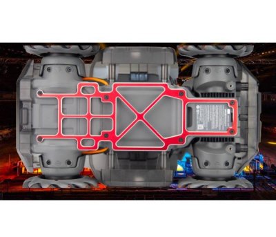 Robomaster S1 - hliníkový rám - spodní