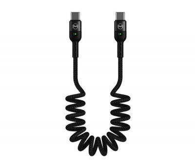 PD 60W Spring Type-C to Type-C Cable (1.8m)