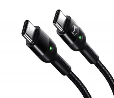 PD 60W Spring Type-C to Type-C Cable (1.8m)