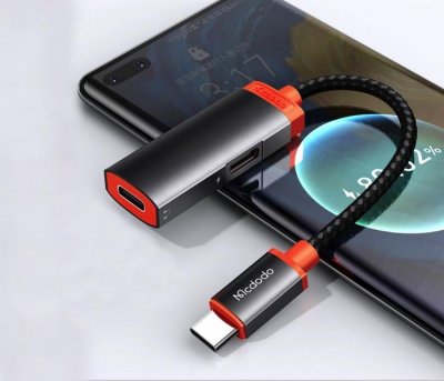 Type-C to Dual-Type-C Audio Adapter (3A)