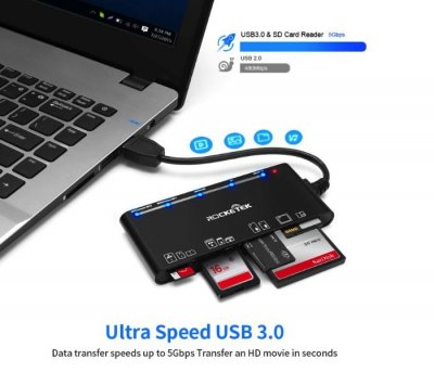 Čtečka karet 7v1 USB3.0