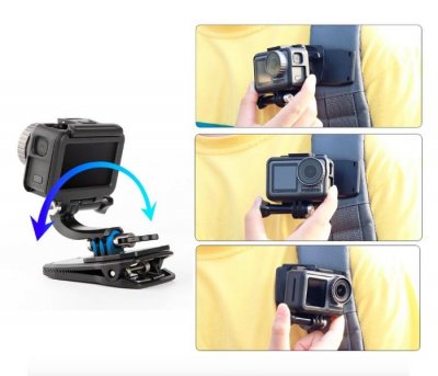 Insta360 ONE R - Víceúčelová nastavitelná držák akční kamery na popruh