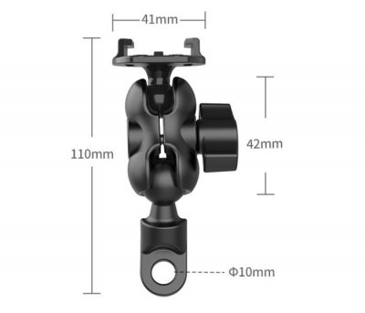 Držák na motorku na akční kamery