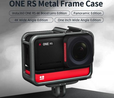 Insta360 ONE RS - slitina hliníku rám