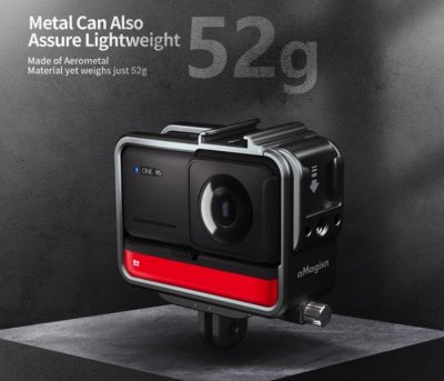 Insta360 ONE RS - slitina hliníku rám