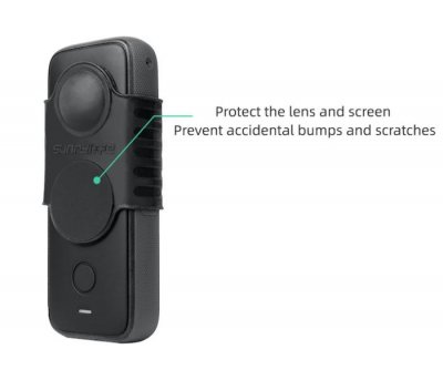 Insta360 ONE X2 - Objektiv Silikonový obal (black)