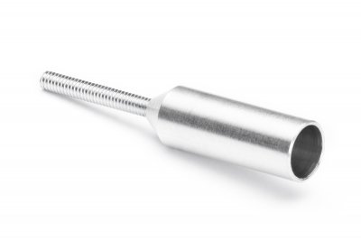 2039 Koncovka táhla pro uhlík.trubku 4mm/M2 2ks